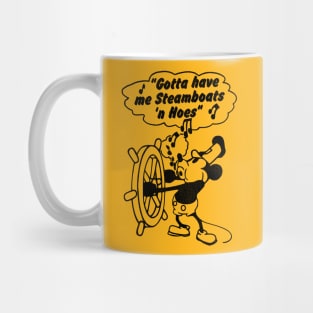 Gotta Have Me Steamboats --- Steamboat Willie Mug